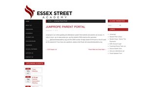 Jumprope Parent Portal - Essex Street Academy