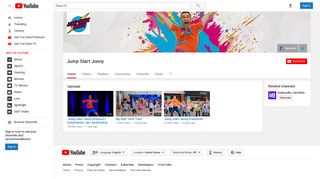 Jump Start Jonny - YouTube