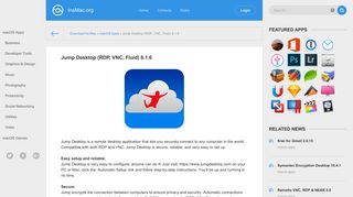 Jump Desktop (RDP, VNC, Fluid) 8.1.6 download | macOS