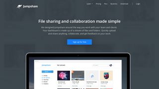 Secure Online File Sharing and Collaboration | Jumpshare