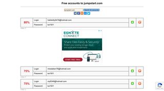 jumpstart.com - free accounts, logins and passwords