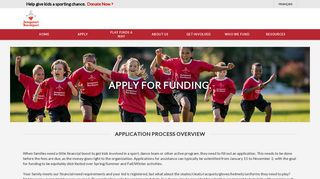 Apply for Funding – Canadian Tire Jumpstart