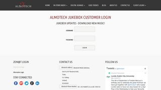 Jukebox Login - Almotech Media Solutions