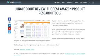 Jungle Scout Review [2019 ]: The Best Amazon Product Research Tool?