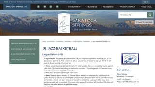 Jr. Jazz Basketball | Saratoga Springs, UT