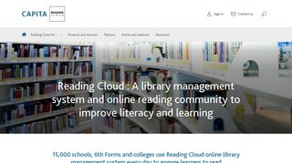 Reading Cloud : A library management system to improve literacy and ...