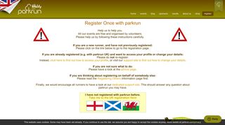register | parkrun UK