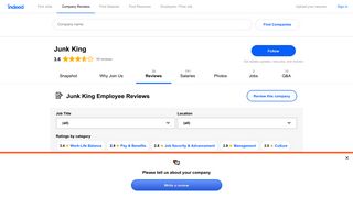 Working as a Driver at Junk King: Employee Reviews | Indeed.com