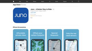 Juno - A Better Way to Ride on the App Store - iTunes - Apple