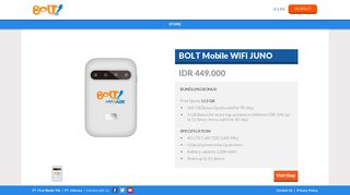 Starter Kit - BOLT Mobile WiFi JUNO