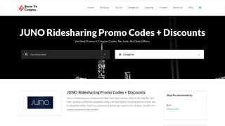 JUNO Ridesharing Promo Codes + Discounts ...