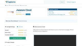 Junxure Cloud Reviews and Pricing - 2019 - Capterra