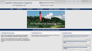 Jupiter Insurance Agency Inc.: Home Page