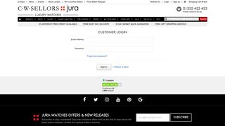 Login - Jura Watches
