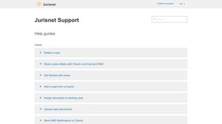 Jurisnet Support