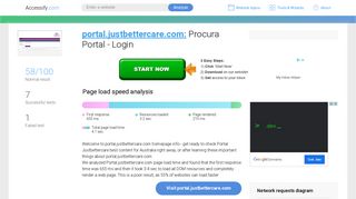 Access portal.justbettercare.com. Procura Portal - Login