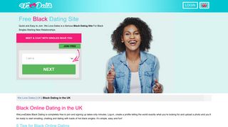Black Dating in the UK - Meet Black Singles in the UK - WeLoveDates