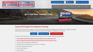 Synchrony Credit Card | Express Oil Change & Tire Engineers