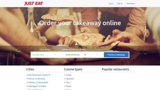 Order your takeaway online | Just-Eat.ie