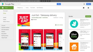 Just Eat - Takeaway delivery - Apps on Google Play