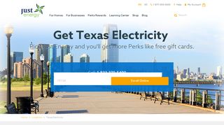 Texas Electricity - Just Energy - Call 1-833-370-5490