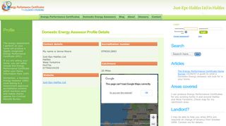 Domestic Energy Assessor (DEA) Halifax | Just-Epc-Halifax Ltd | West ...