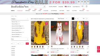 Womens Fashion & Discount Designer Clothes | JustFashionNow