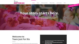 Team Just For Kix | Dance Jobs and Careers in Dance