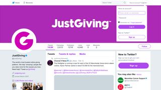 JustGiving (@JustGiving) | Twitter