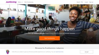 JustGiving: Online fundraising donations and ideas