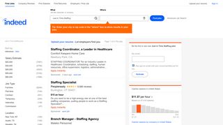 Just in Time Staffing Jobs, Employment | Indeed.com