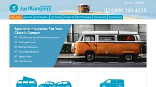 Just Kampers Insurance