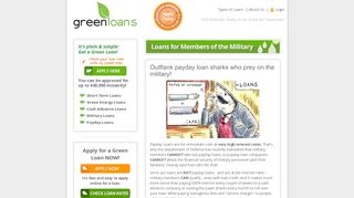 Military Loans - My Green Loans