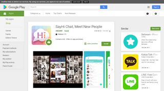 SayHi Chat, Meet New People - Apps on Google Play