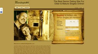 Just Senior Singles UK Offers Best Senior Dating Site For Older And ...