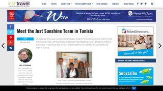 Meet the Just Sunshine Team in Tunisia - ITTN