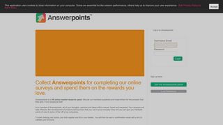 Answerpoints - Answer questions, make points, get rewarded!