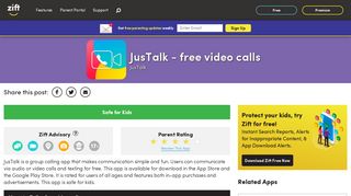 JusTalk - free video calls - Zift App Advisor