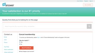 How can I cancel my JustAnswer membership? - About JustAnswer