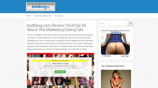 JustBang.com Dating Site - Now Exposed For All It Does! - Instabang
