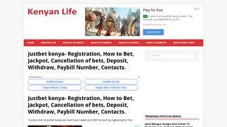 Justbet kenya- Betting sites in kenya, Registration, How to Bet, Jackpot,