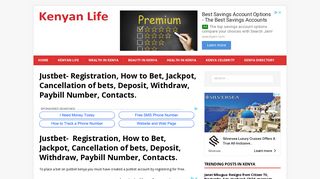 Justbet kenya, Registration, How to Bet, Jackpot, winners