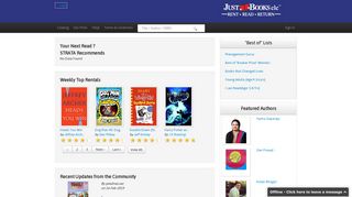 JustBooksclc - Rent, Read, Return. | Network of libraries to read your ...