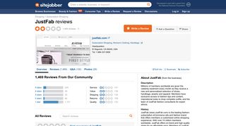 JustFab Reviews - 1,452 Reviews of Justfab.com | Sitejabber