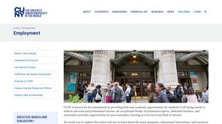 Employment – The City University of New York - CUNY.edu