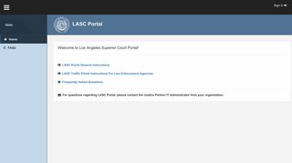 LASC Portal - LA Court