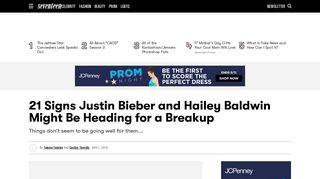 14 Signs Justin Bieber and Hailey Baldwin Might Be Breaking Up Soon