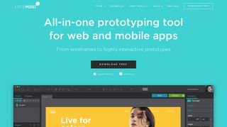 Justinmind: Free prototyping tool for web & mobile apps