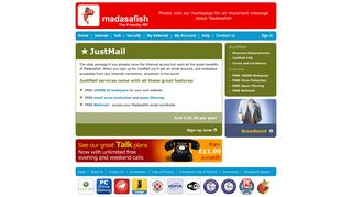 JustMail - Broadband Internet, Cheap line rental, free calls, and ...