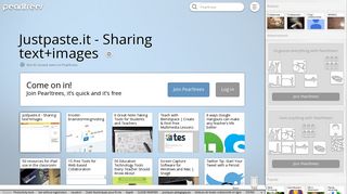 Justpaste.it - Sharing text+images | Pearltrees